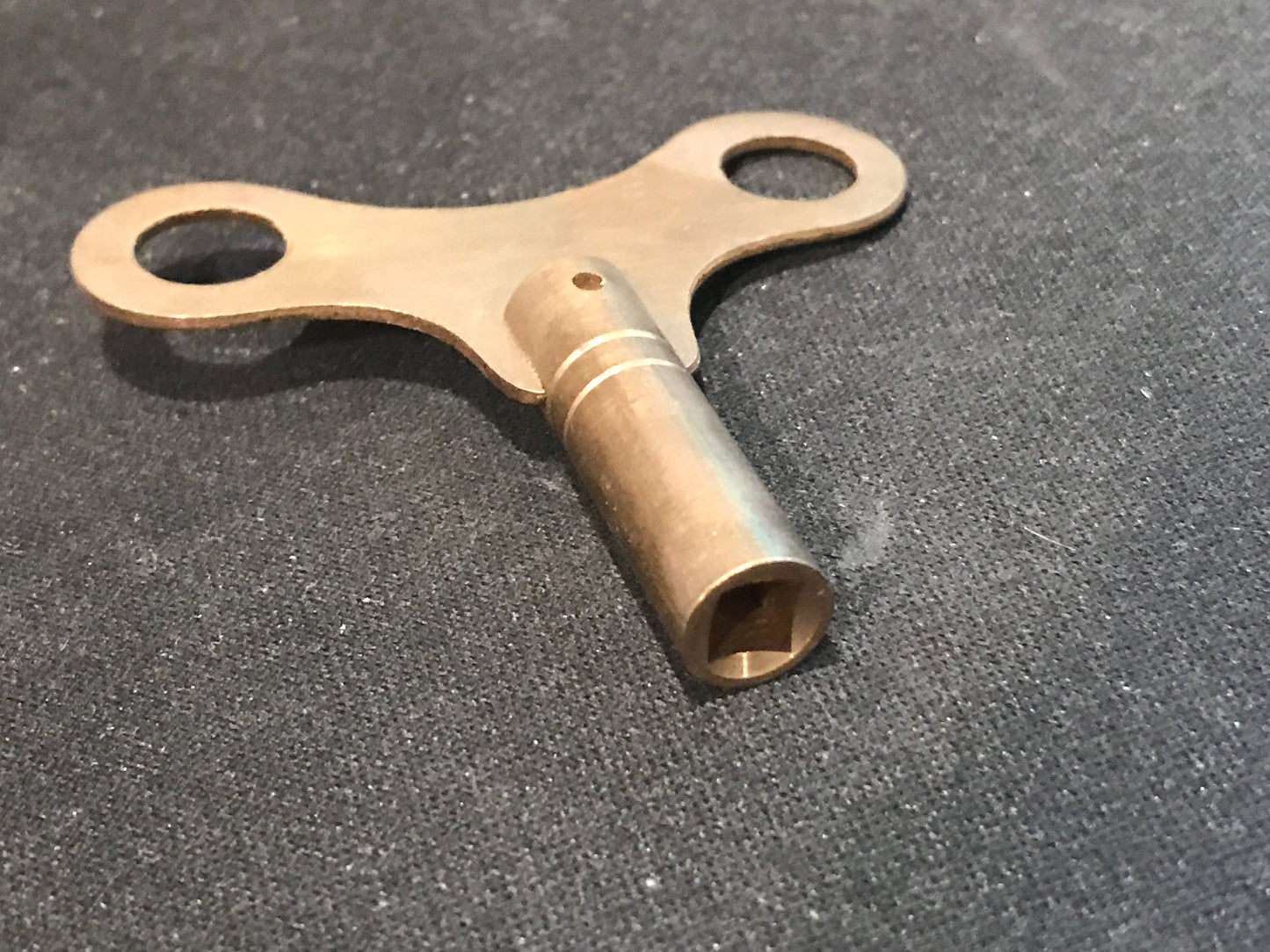 Brass Single End Clock Key #12 (5.25mm)