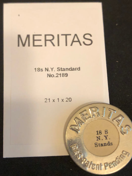 Meritas Mainspring for 18s N.Y. Standard No. 2189 - Steel