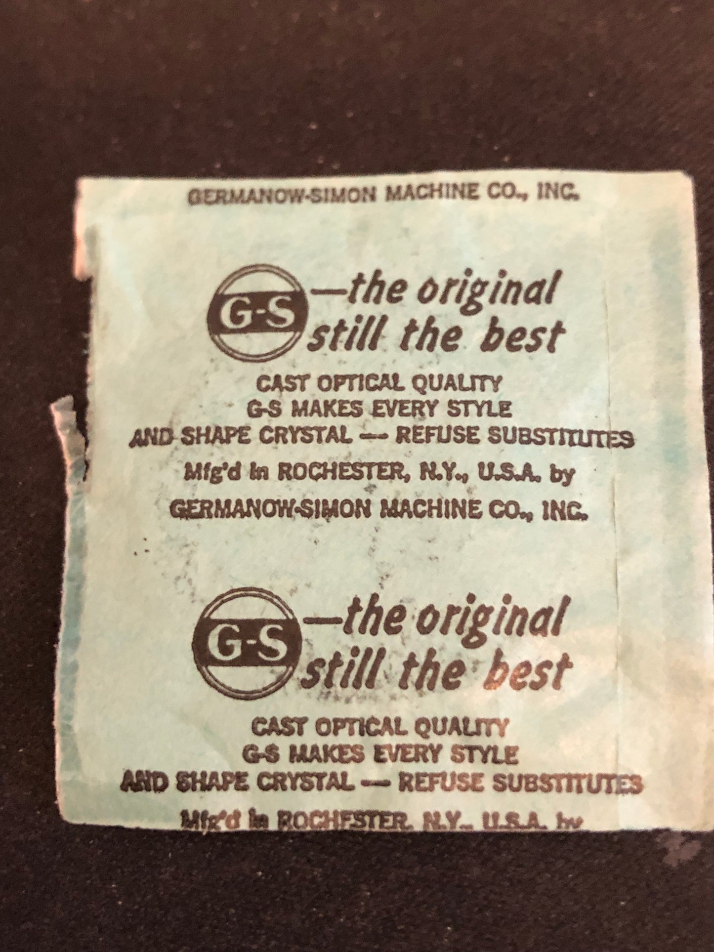 GS PK27½ Wrist Watch Crystal 30.1mm - New