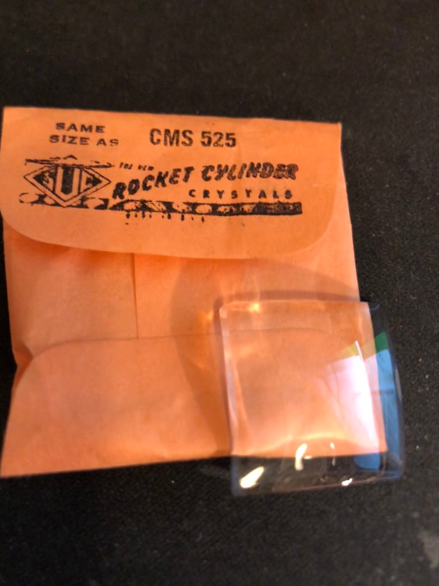 SUC Rocket Crystal RMA 225 for GRUEN Veri-Thin - 21.8 x 21.8mm - New