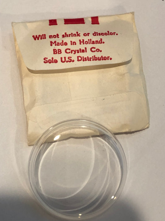 Stella XHEC 336 - 33 Wedge-Ledge Extra High Dome Waterproof Crystal 33.6mm - New