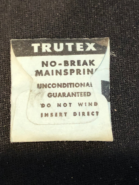 Trutex Unbreakable Mainspring for Record caliber 433 Pocket Watches - Alloy