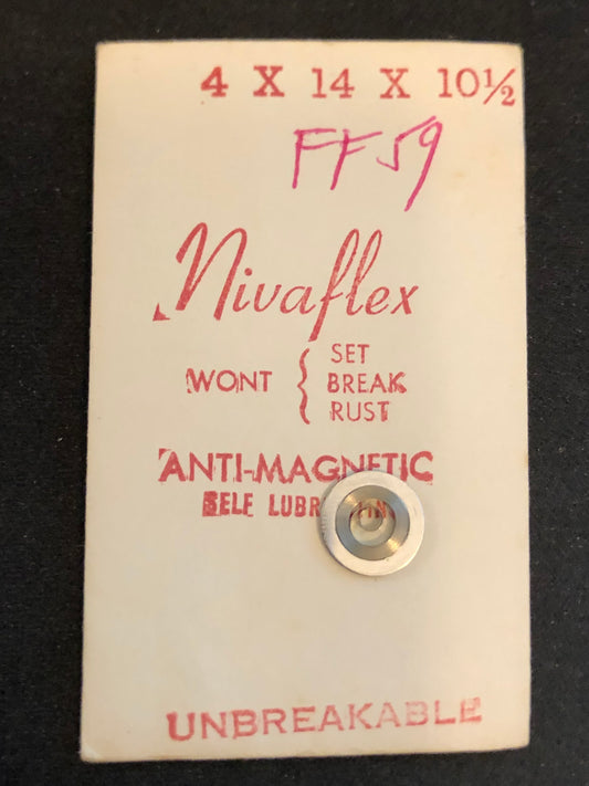 Nivaflex Mainspring for Font 59, Bulova 6WM - Alloy