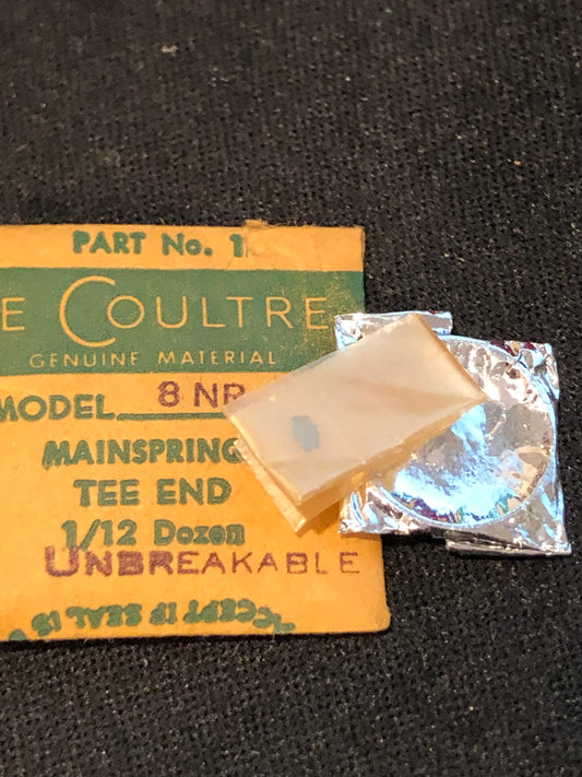 LeCoultre Factory Mainspring for caliber 8NR, 496 - Alloy