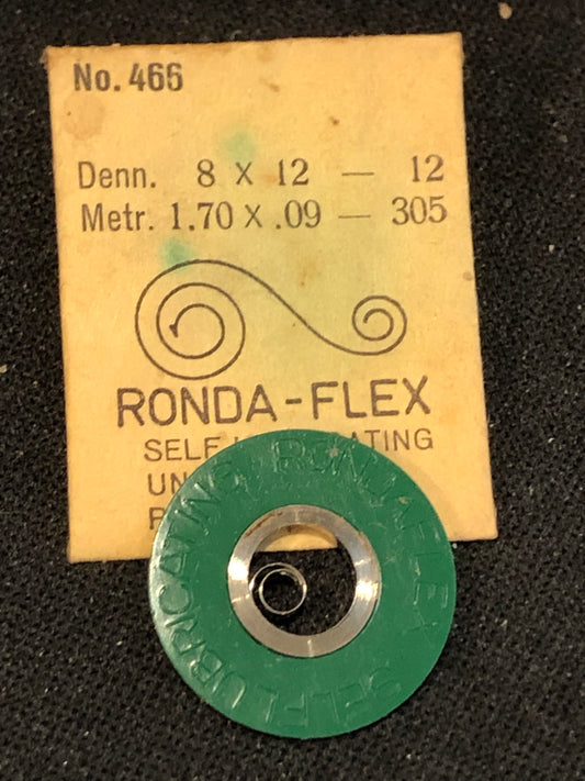 Ronda Mainspring No. 466 for Tavannes 162, 163, 166, 167, 412 to 419 - Alloy