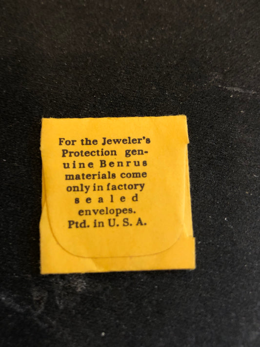 Benrus Factory Minute Wheel for caliber HM1B8 (Seiko 11A) - new in envelope
