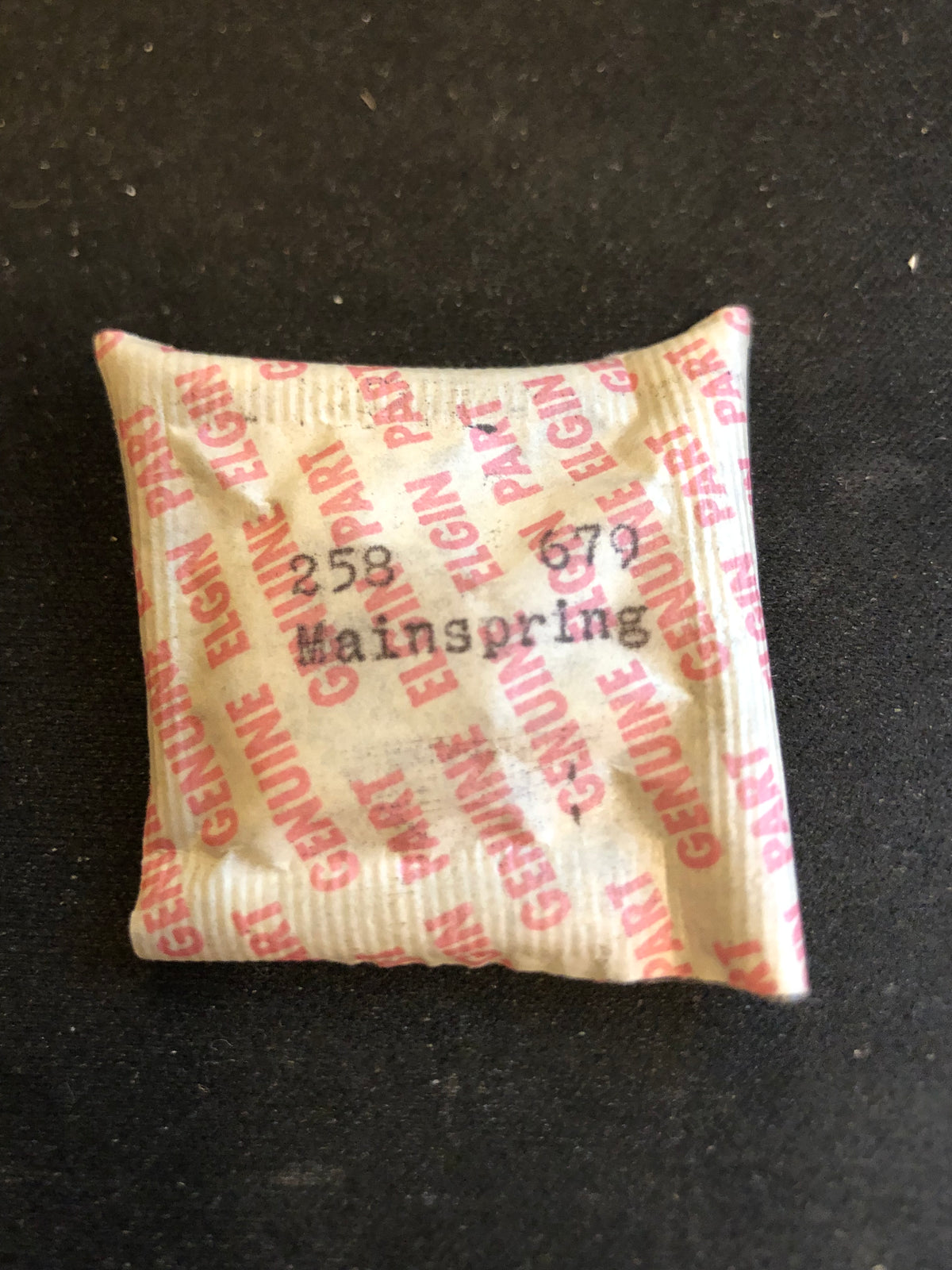 Elgin Mainspring for 11½ ligne Grade 679 - AS 1430 No. 6751 - Alloy