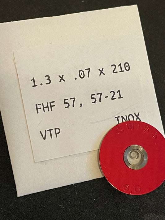 Alloy Mainspring for Font (FHF) caliber 57, 57-21