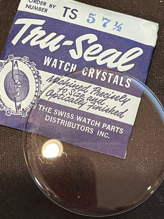 Tru-Seal TS 57½ Round Pocket Watch Crystal 49.2mm - New