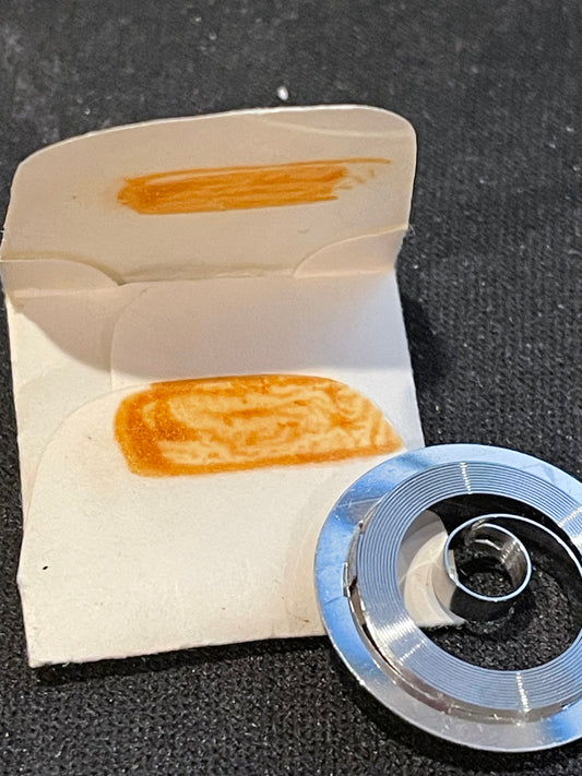 Hamilton Factory Mainspring for 16s movements No. 318 / 718043 - Alloy