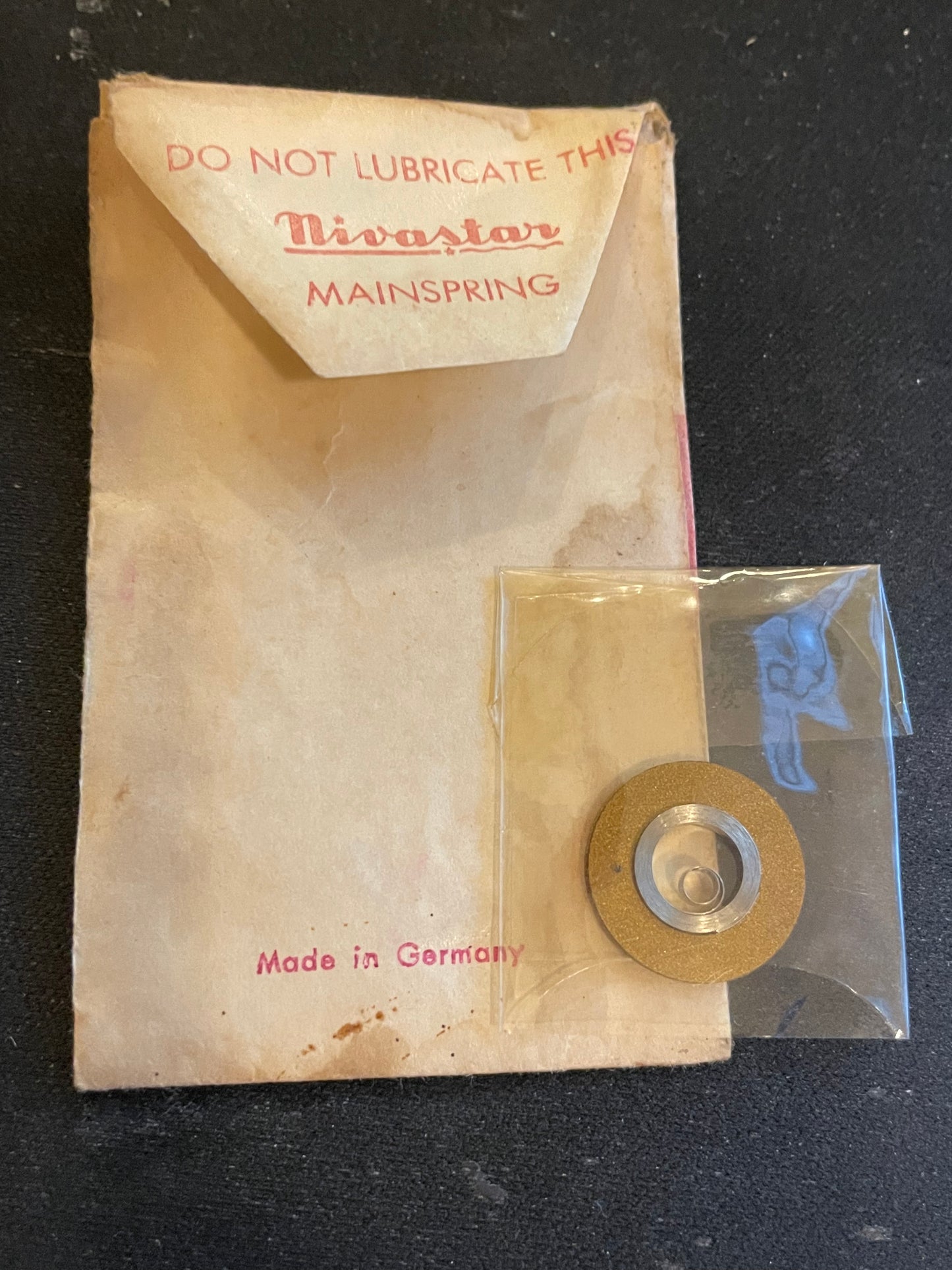 HR Nivastar Mainspring G610 for Bulova 10BC, 10BS, Witt 10E, 10S, ETA 1280 - Alloy