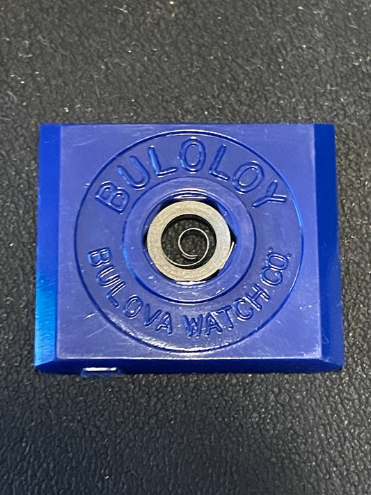 Bulova factory Buloloy Insertopak mainspring for caliber 10BNCH - Alloy