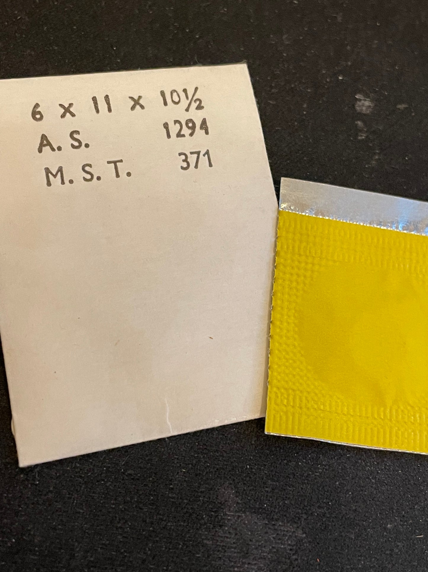 Alloy Mainspring for AS caliber 1294, MST caliber 371