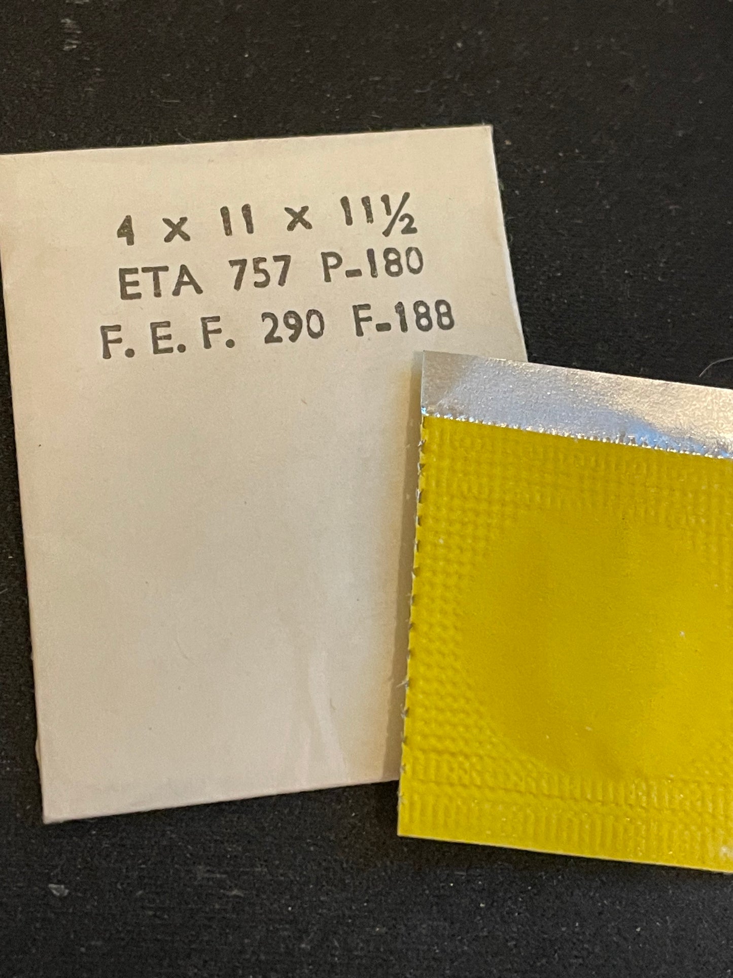 Alloy Mainspring for Fleurier 290, ETA 757, Peseux 180, Felsa 188