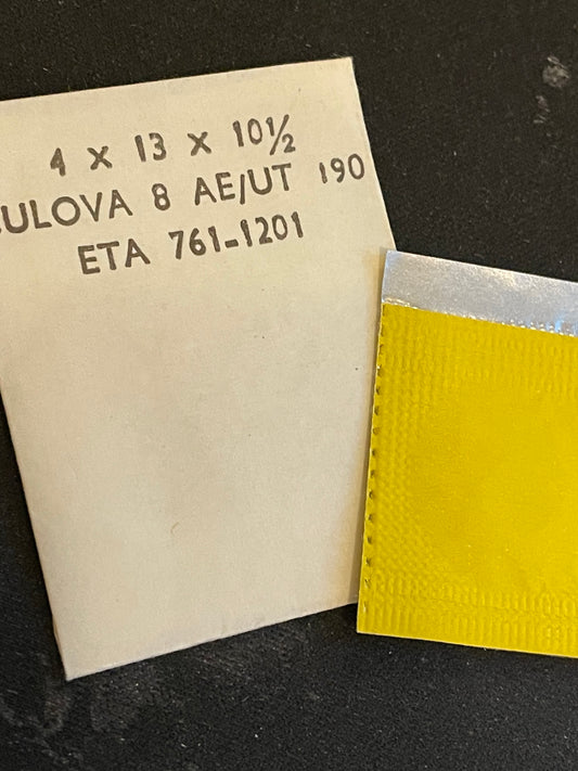 Alloy Mainspring for ETA 761, 1201, Unitas 190, Bulova 8AE