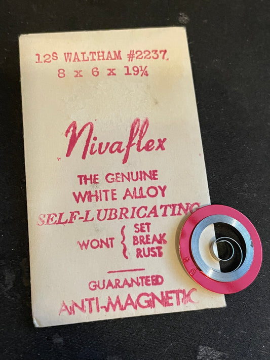 Nivaflex Mainspring for Waltham 12s Colonial B No. 2237 - Alloy