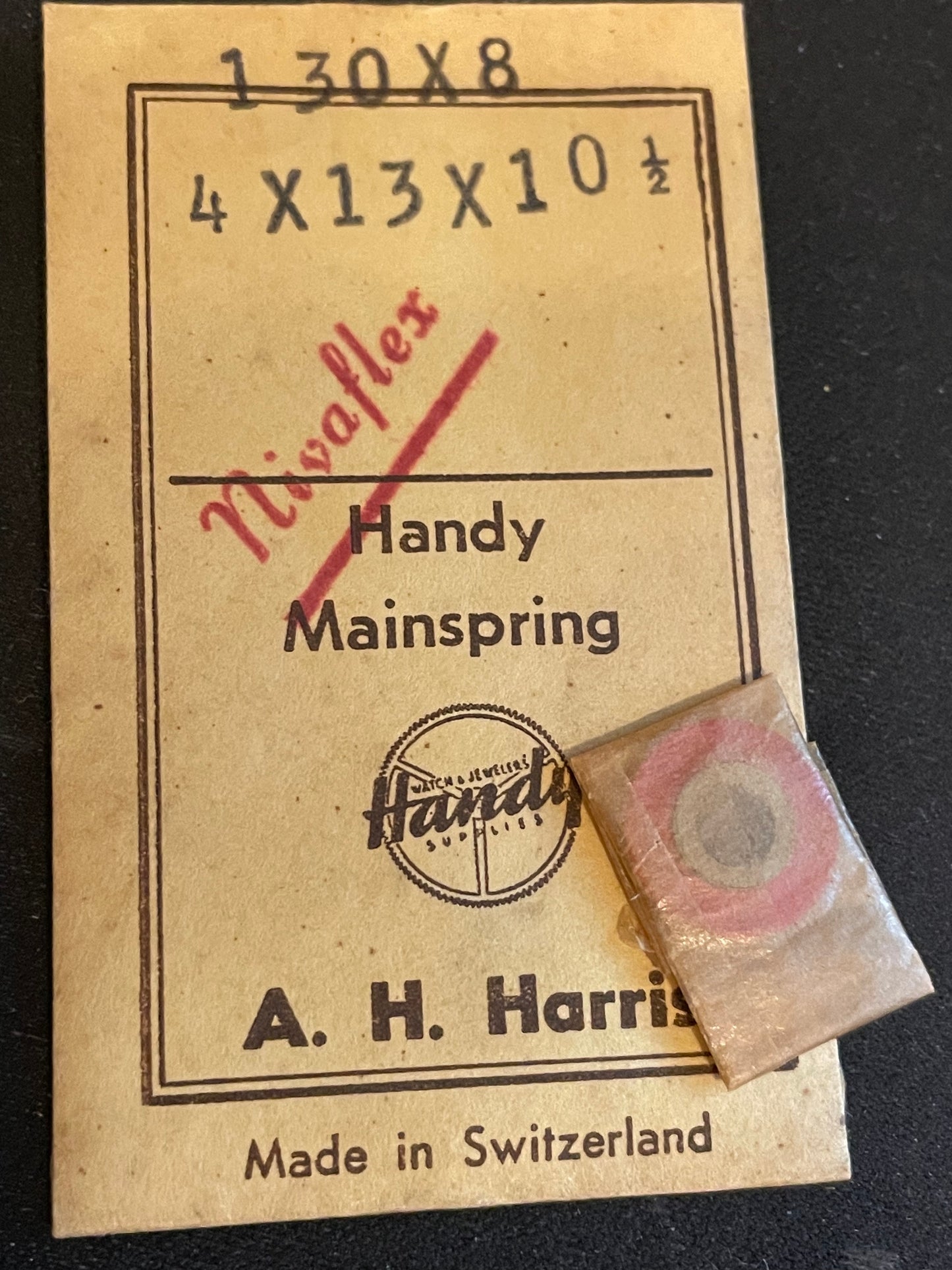 Nivaflex Mainspring for ETA 761, 879, 1040, 1201, 1212 + a bunch of Font & Bulova - Alloy