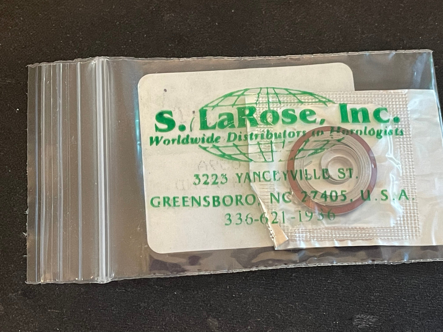 South Bend 16s Mainspring No. 17528 from S. LaRose - Alloy