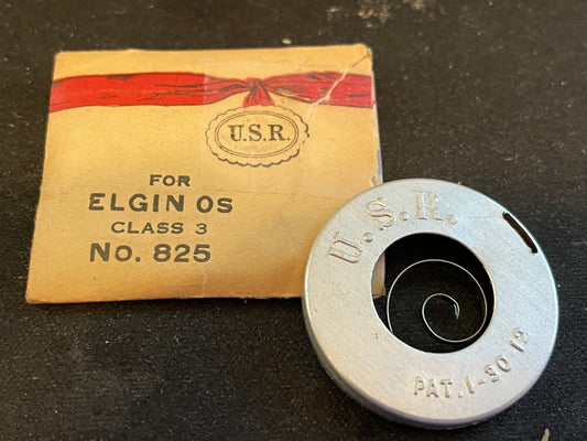 USR Mainspring for Elgin 0s No. 825 - Steel