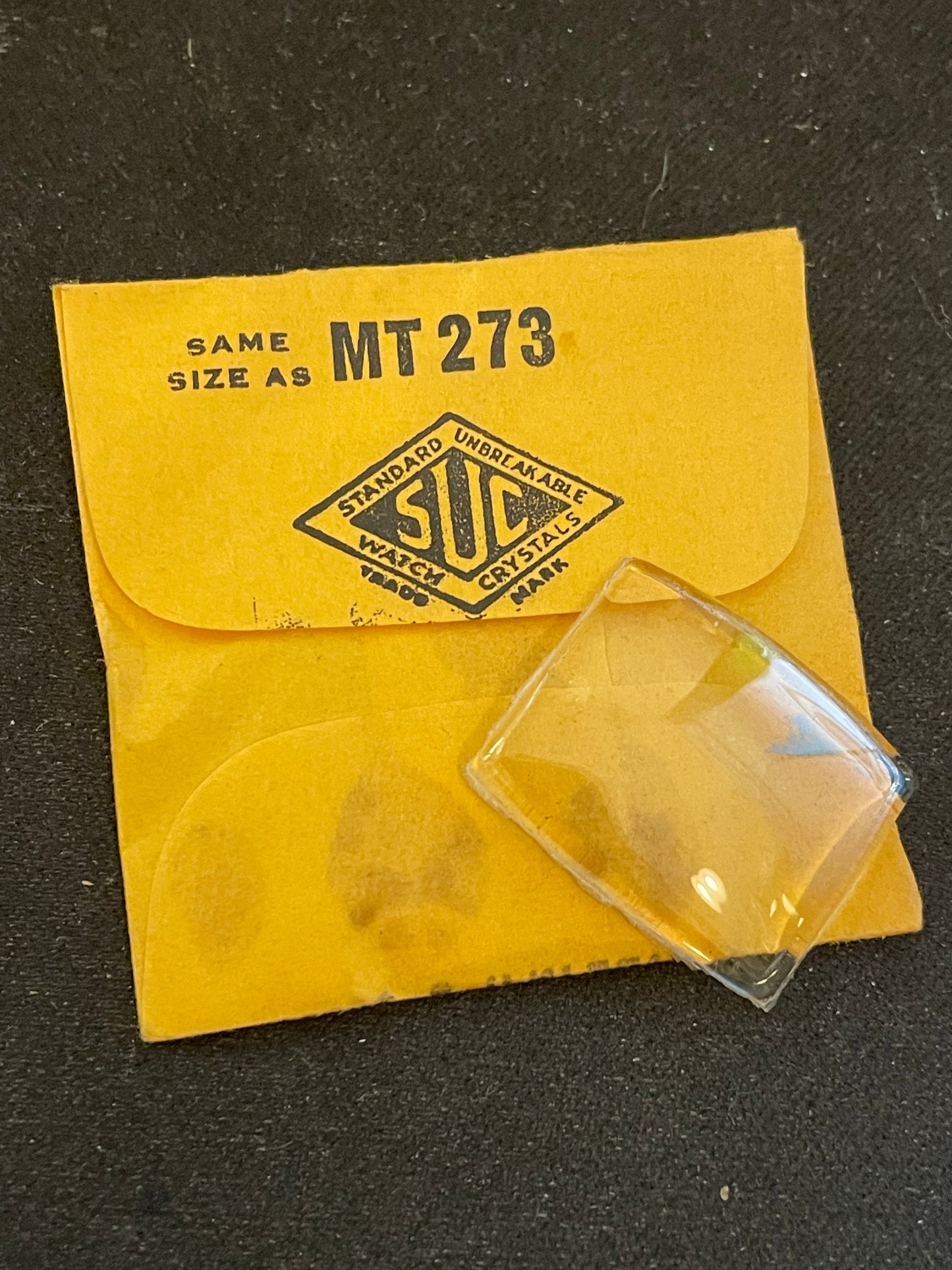 SUC Rocket Crystal MU 80 for WALTHAM - 20.7 x 17.7mm - New