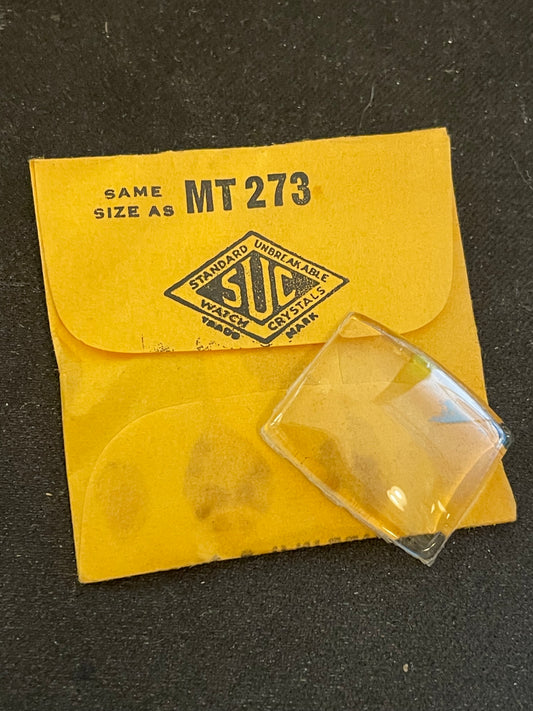 SUC Rocket Crystal MU 80 for WALTHAM - 20.7 x 17.7mm - New