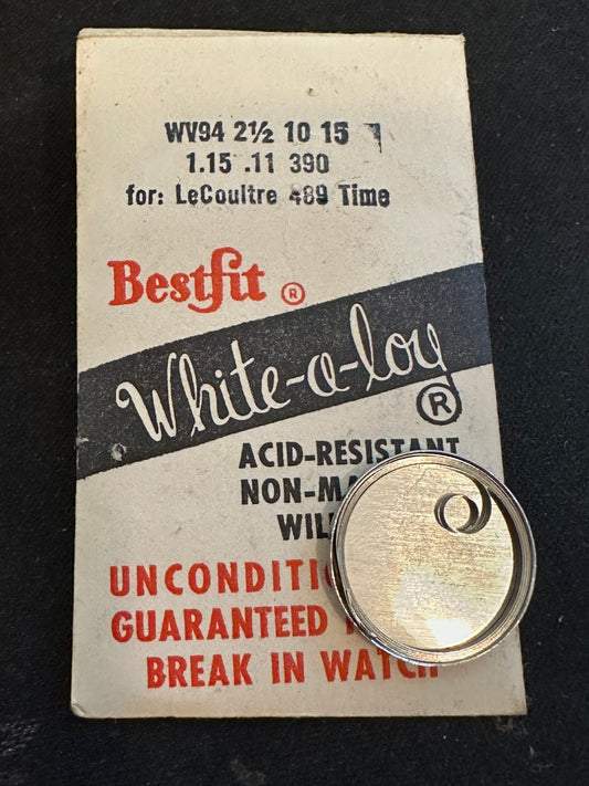 BESTFIT Mainspring WV94 for LeCoultre Memovox caliber 489 TIME side - Alloy