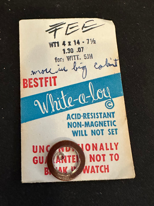 BESTFIT Mainspring WT1 for Wittnauer 5JH - Alloy