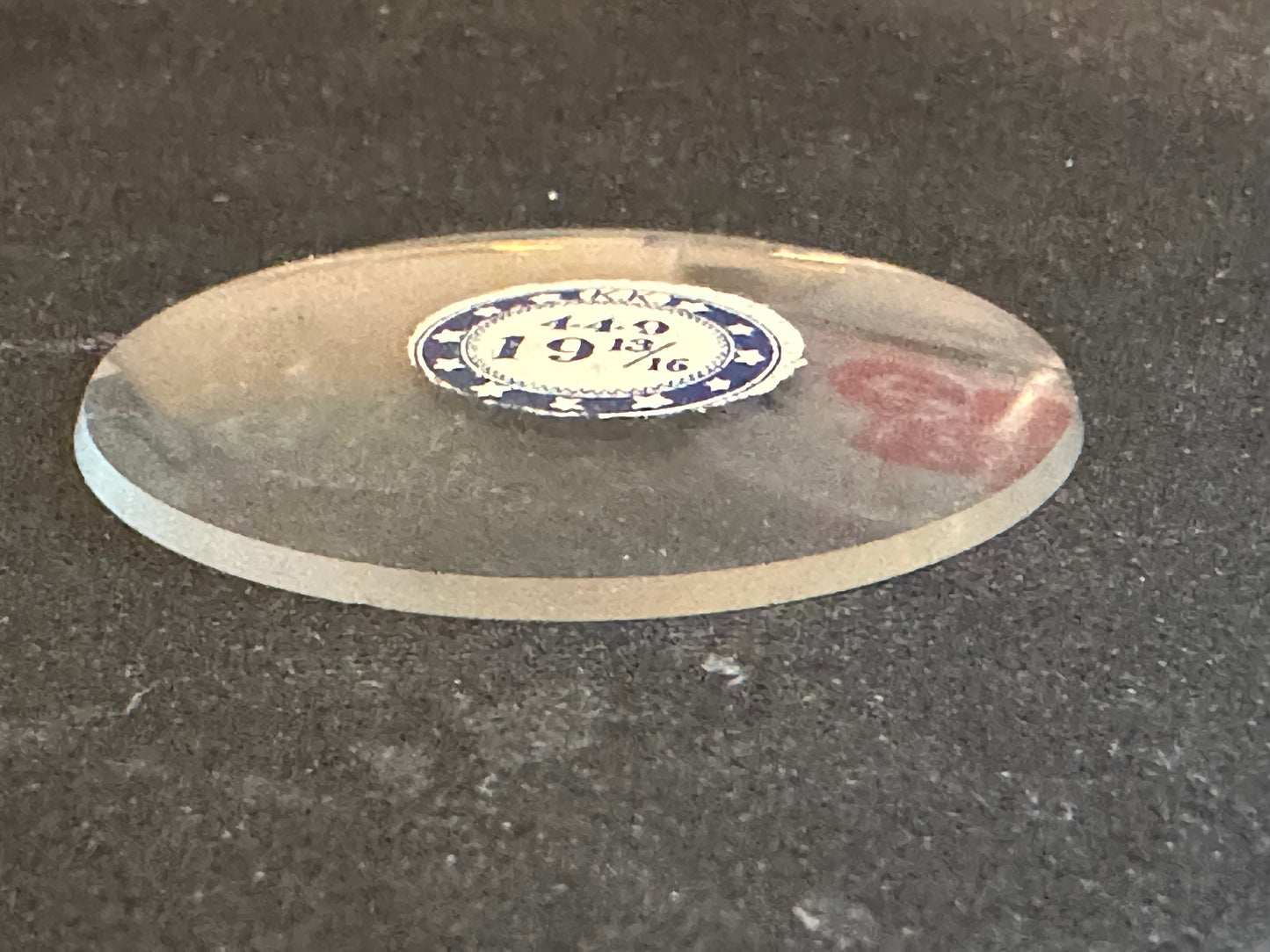 KK Vintage Glass Pocket Watch Crystal 19-13/16 (44.9mm) - NOS