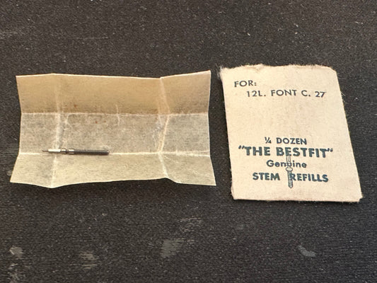 BESTFIT stem for Font caliber 27 and variants