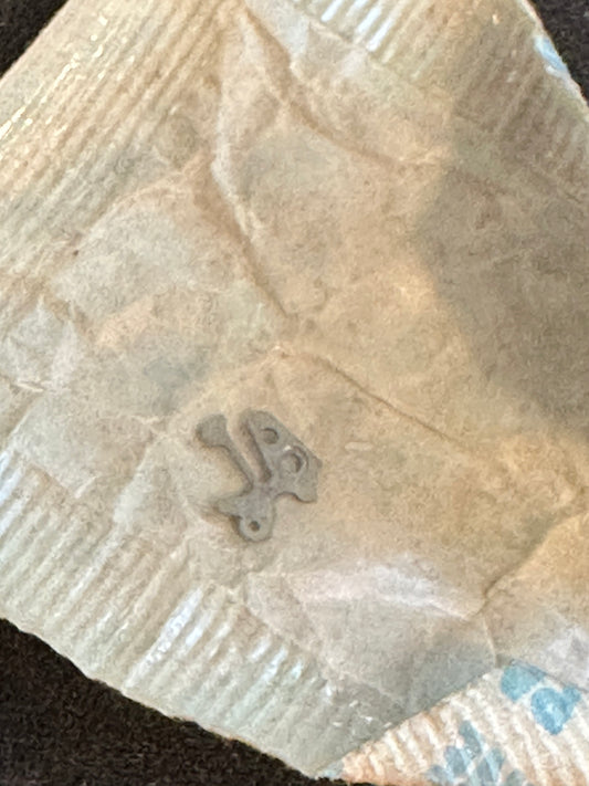 Elgin Factory Set Bridge / Minute Wheel Clamp #6366 for 19/0s Grade 660 movements