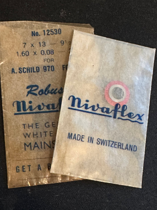 Nivaflex Mainspring 12530 for Font 60, AS 970 - Alloy