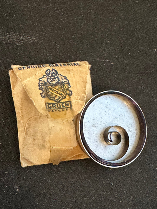 Gruen Factory Mainspring for caliber 707 - steel