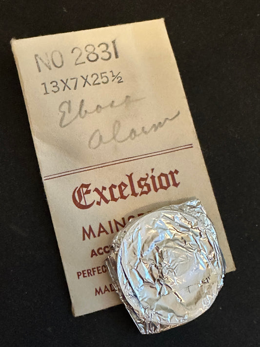 Excelsior #2831 ALARM Mainspring for Ebosa Caliber 45 - Steel