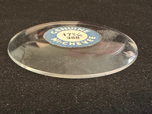 Marco Mi-Chevee Vintage Glass Pocket Watch Crystal 17-2/16 (38.8mm) - NOS