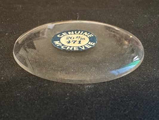 Marco Mi-Chevee Vintage Glass Pocket Watch Crystal 20-13/16 (47.1mm) - NOS