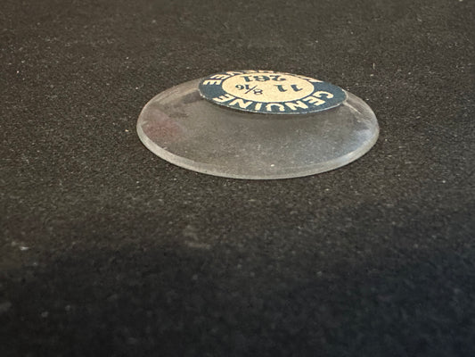 Marco Mi-Chevee Vintage Glass Small Pocket Watch Crystal 11-8/16 (26.1mm) - NOS