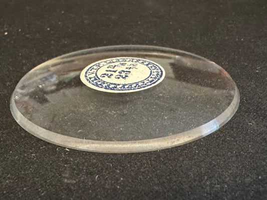 VTF Vintage Glass Pocket Watch Crystal 21-12/16 (~49.1mm) - NOS