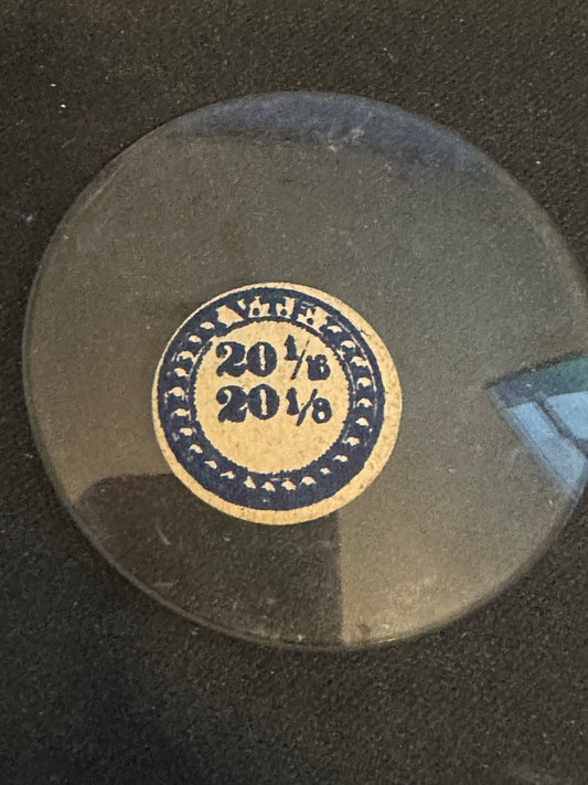 VTF Vintage Glass Pocket Watch Crystal 20-1/16 (~45.3mm) - NOS