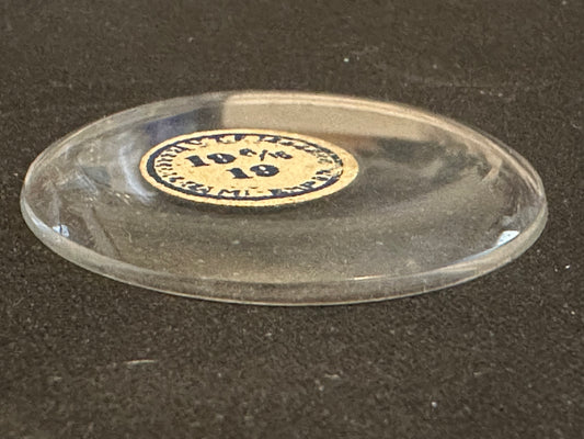 VTF Vintage Glass Pocket Watch Crystal 19-8/16 (~44.0mm) - NOS