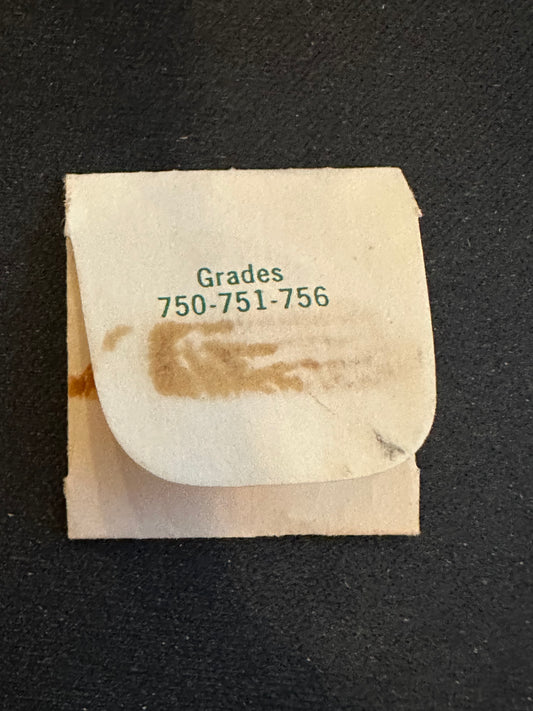 Hamilton Factory Balance Staff for Bracelet Grades 750, 751, 756 - New