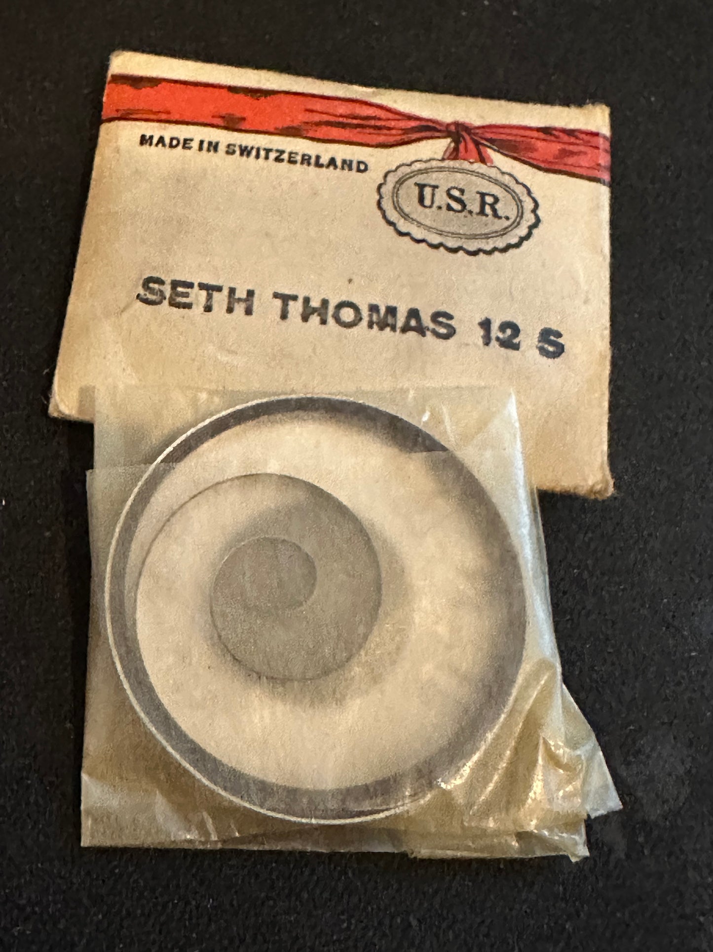 USR Mainspring for 12s Seth Thomas Pocket Watch No 2521 - Steel