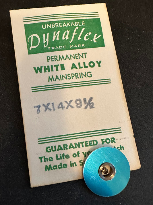 Dynaflex Mainspring for AS 1023, 1030, GP 88, Benrus AF - Alloy
