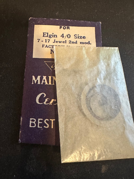 Marco Mainspring #174 for 4/0s Elgin 2nd Model Factory No. 4789 - Steel