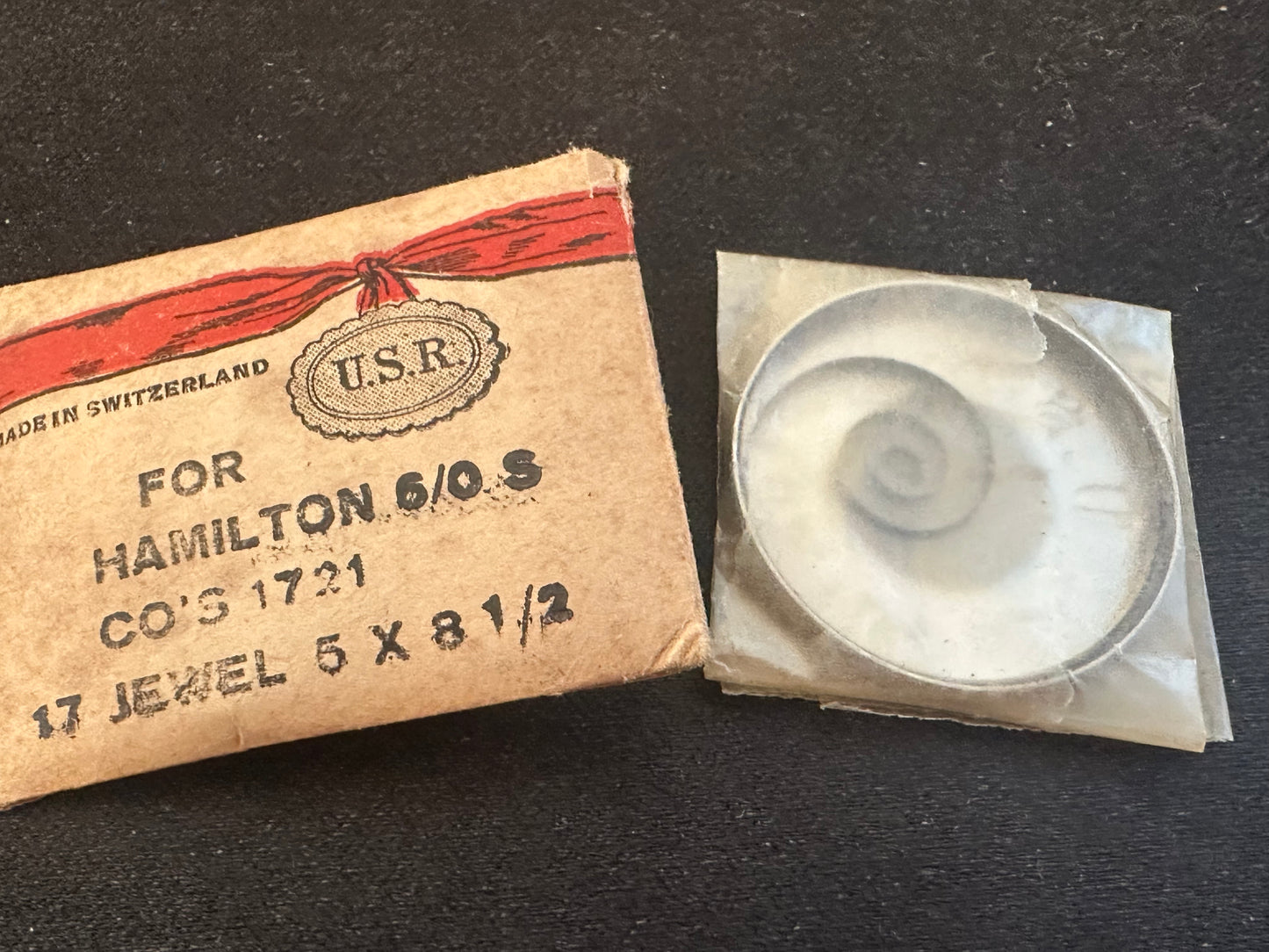 USR Mainspring for Hamilton 6/0s No. 1721 - Steel