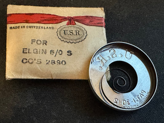 USR Mainspring for Elgin 6/0s No. 2890 - Steel