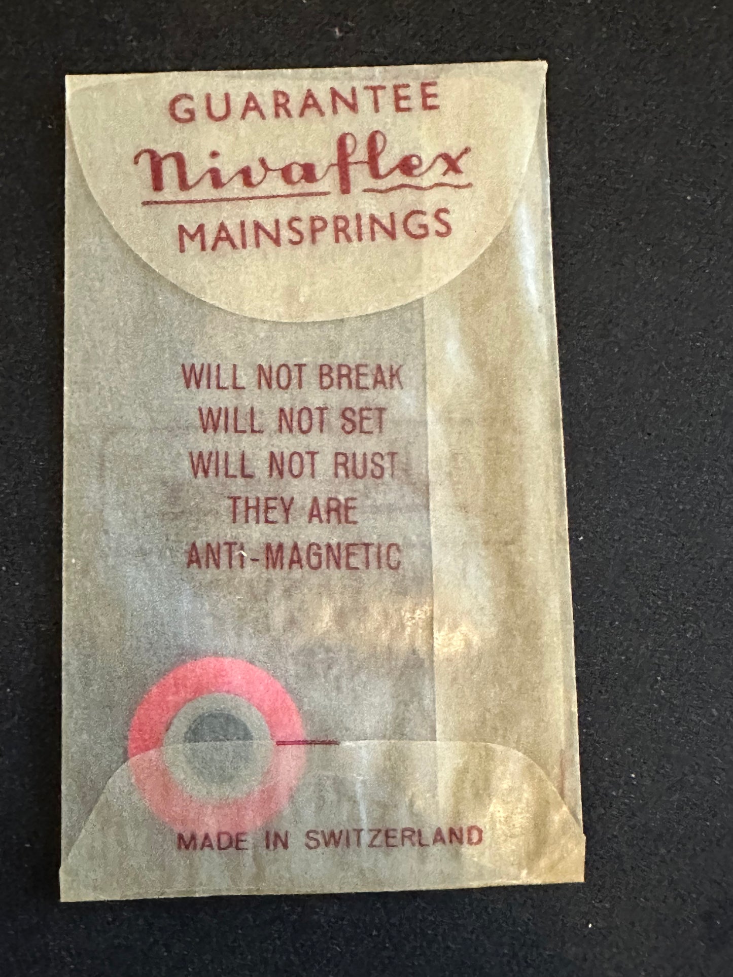 Nivaflex Unbreakable Mainspring N7182 for Mido 110, AS 933, 963 - Alloy