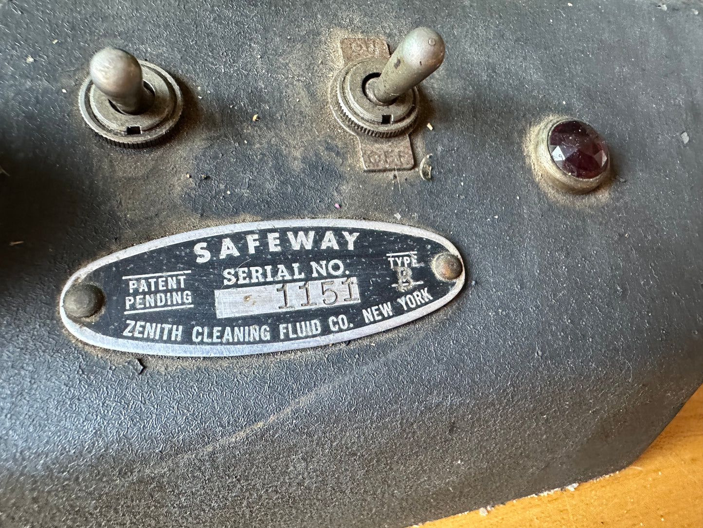 Zenith Safeway Type B Watch & Clock Cleaning Machine