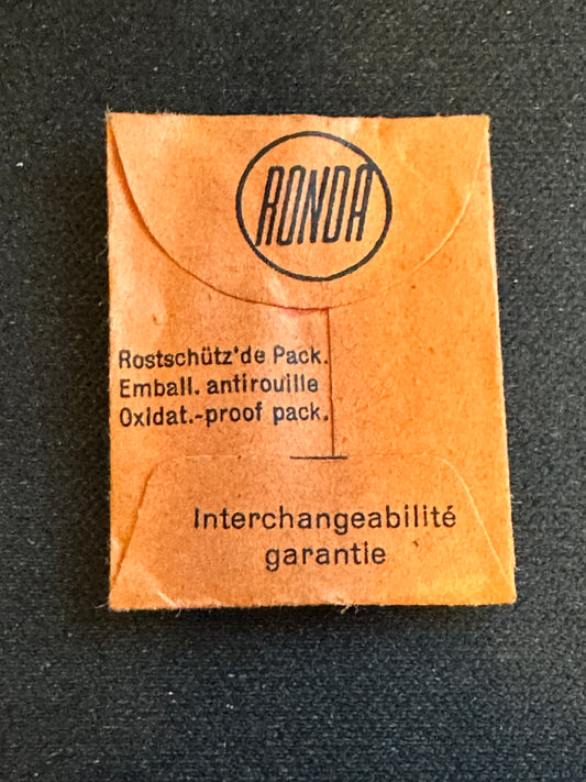 Ronda Balance Staffs (3) for IWC 19 ligne caliber 57 H5 - new