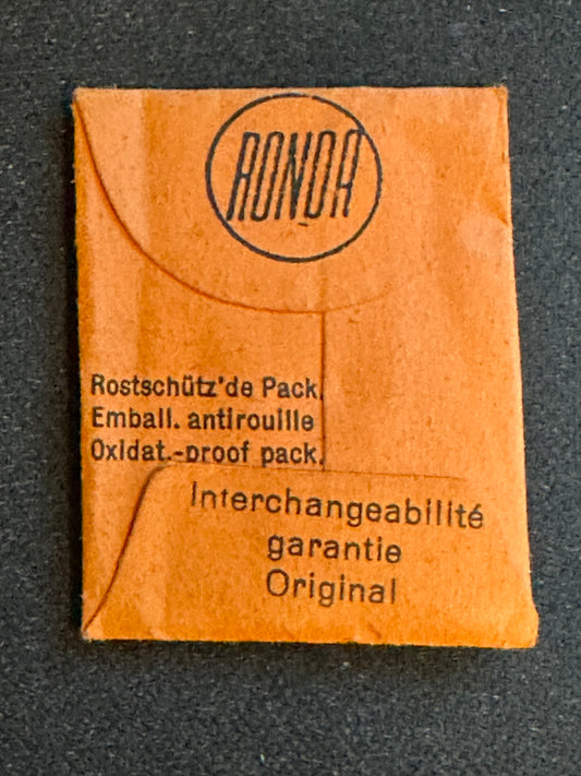 Ronda Balance Staffs (3) for Junghans 18.5 ligne caliber J26 - new