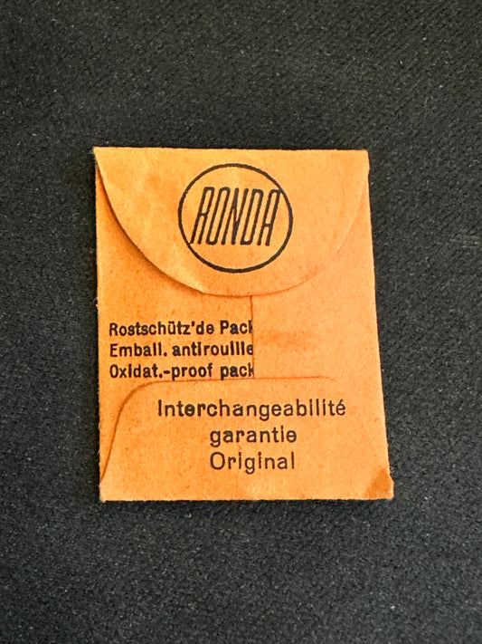 Ronda Balance Staffs (3) for Langendorf 17½ ligne caliber 25, 26 - new